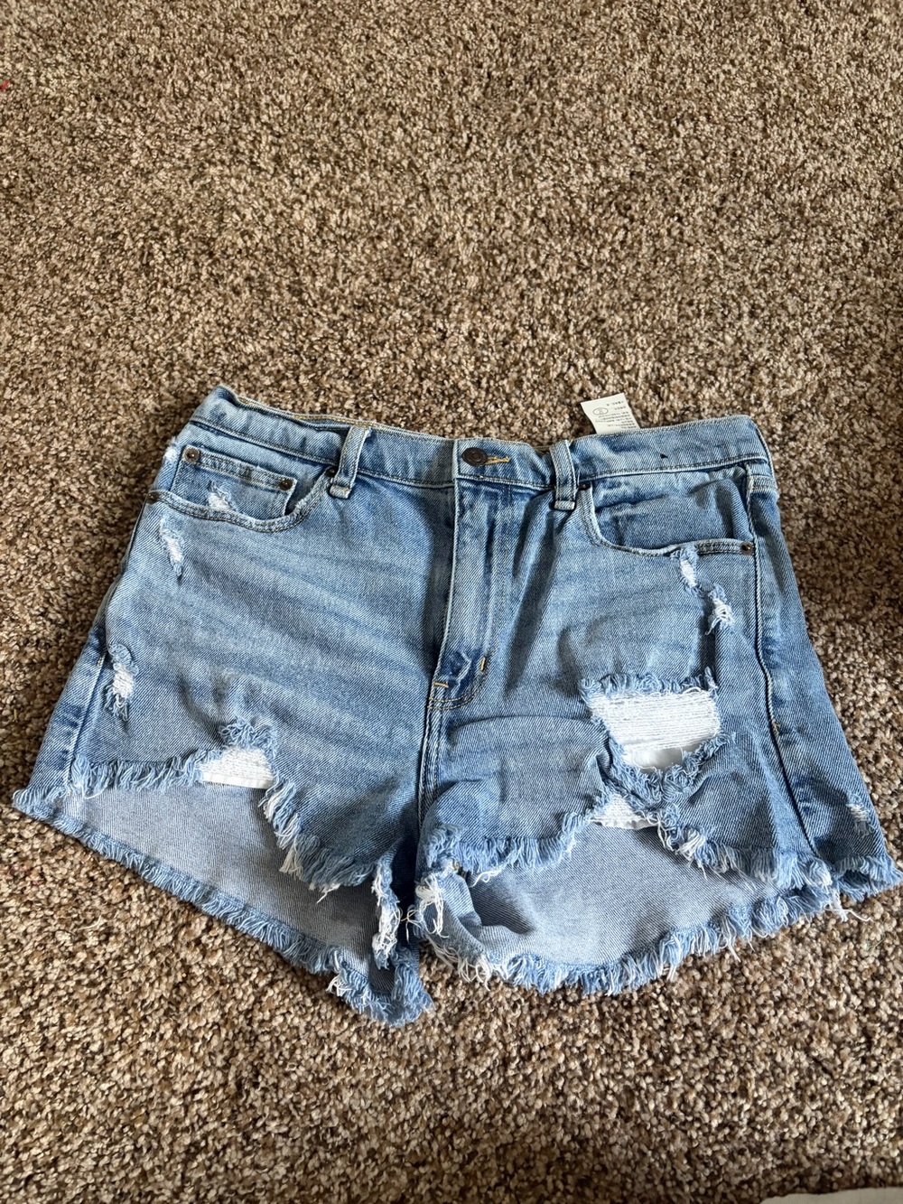 Abercrombie and Fitch high rise denim shorts size 29 / 8